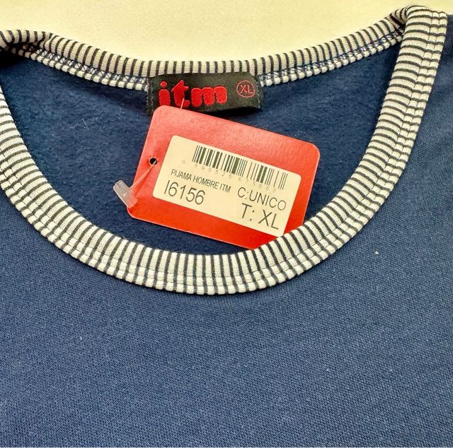 Pijama Hombre Afelpado Talla XL