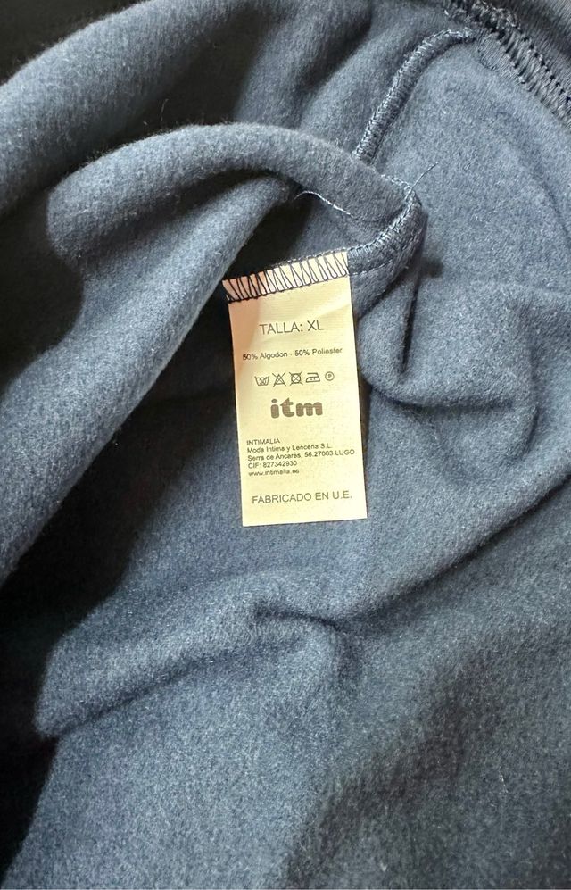 Pijama Hombre Afelpado Talla XL