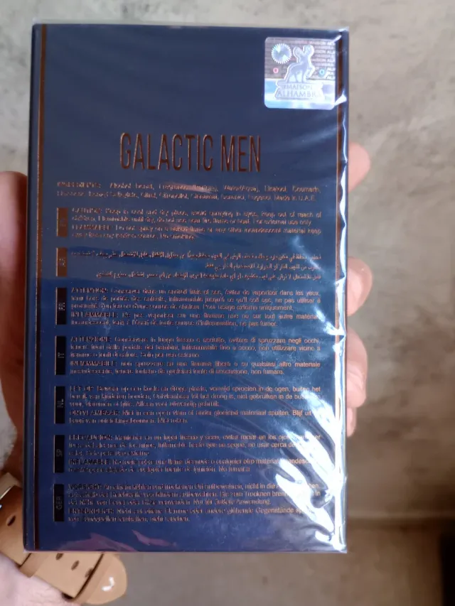 Elixir Galactic Men Intense