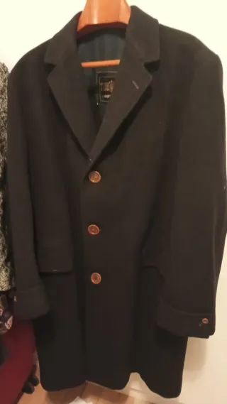 Abrigo de paño Cortefiel clásico