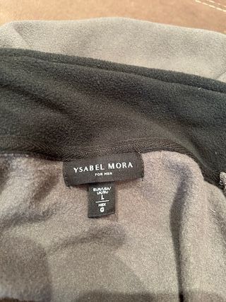 Chaqueta Polar Ysabel Mora Talla L Gris