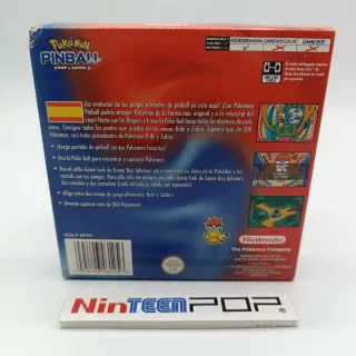 Pokémon Pinball Rubí y Zafiro Game Boy Advance