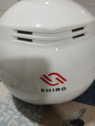 Casco Moto Shiro Blanco