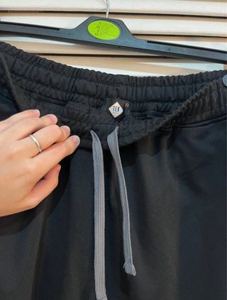 Pantalón chándal ancho negro gris XXL nuevo
