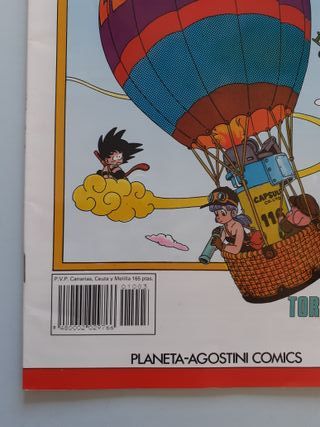 Cómic 3 Bola de Dragon Ball Blanca Tebeo Manga ESP