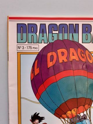 Cómic 3 Bola de Dragon Ball Blanca Tebeo Manga ESP