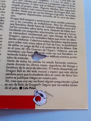 Cómic 3 Bola de Dragon Ball Blanca Tebeo Manga ESP