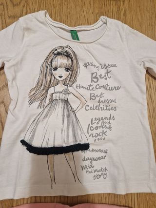 Set maglia Benetton e pantalone Fagottino tg.24-30