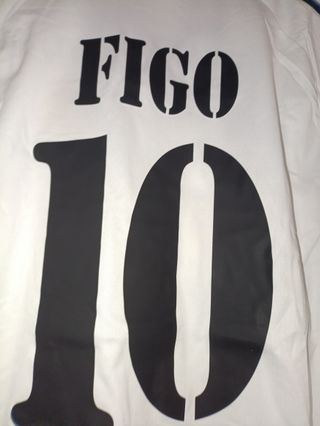 Camiseta Figo 10 RM leyenda futbol retro 2000/1