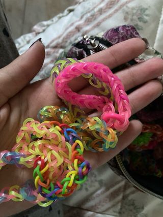 Braccialetti fatti a mano arcobaleno