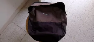 2 Alforjas Btwin Marrón y Negra