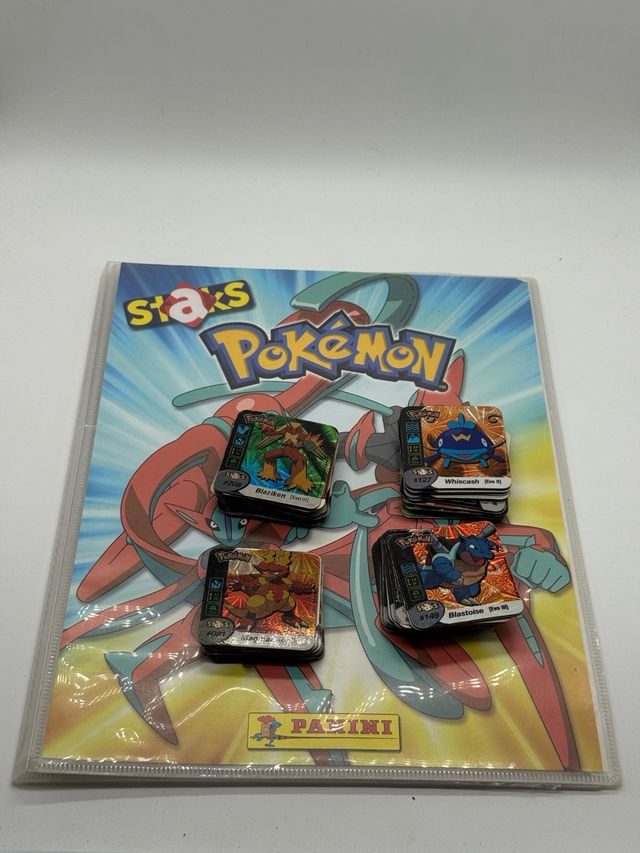 Album Pokémon Staks +60 stack+ rulli