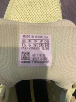 Deportivas Adidas Runfalcon Amarillas