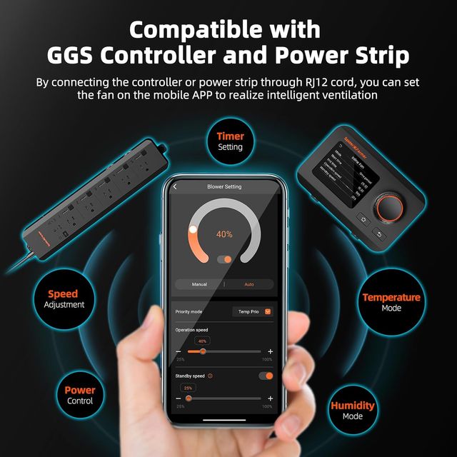 Spider Farmer Ventilador en Línea 6