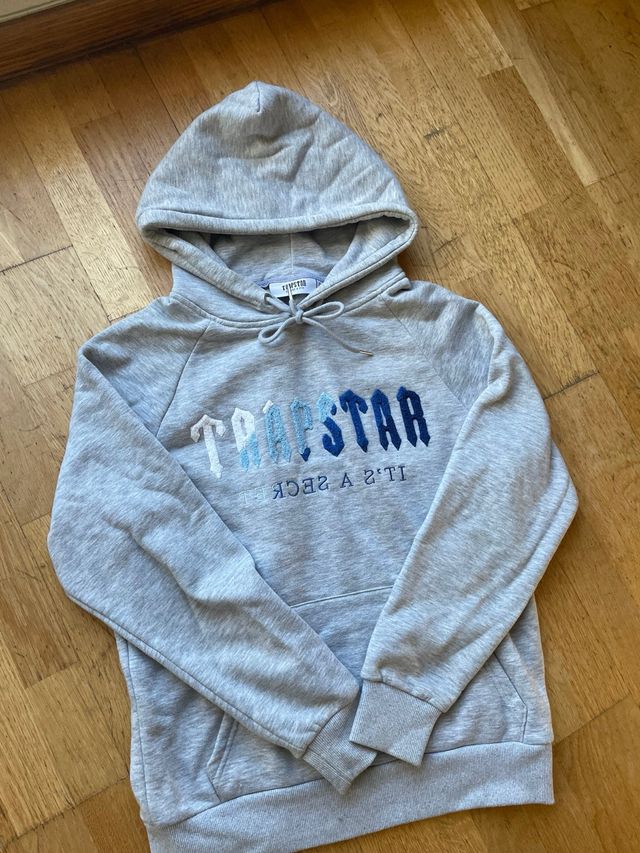 Sudadera Trapstar Talla S Gris