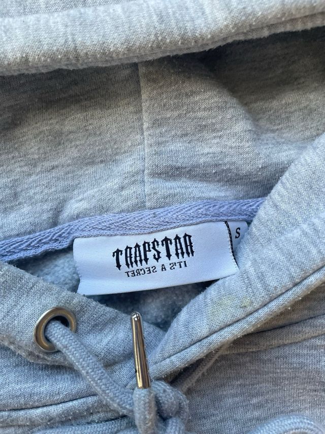 Sudadera Trapstar Talla S Gris