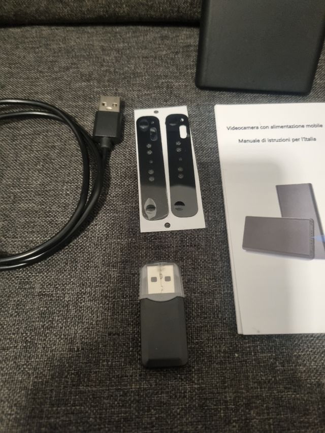 Power Bank 10000mAh con Cámara Oculta