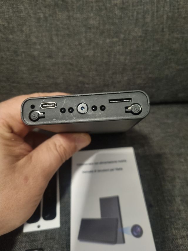 Power Bank 10000mAh con Cámara Oculta