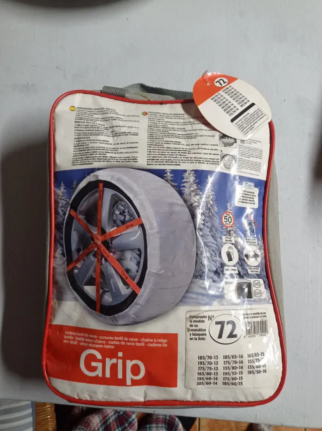 Cadenas de Nieve Textiles Grip Talla 72