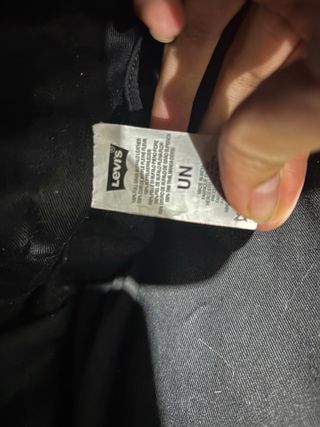 Bolso bandolera vintage Levi's negro