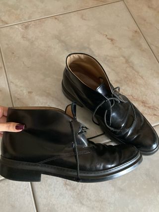 Scarpe uomo stringate nere