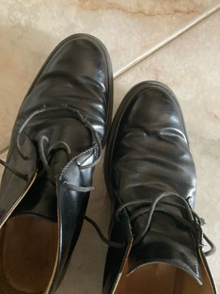 Scarpe uomo stringate nere