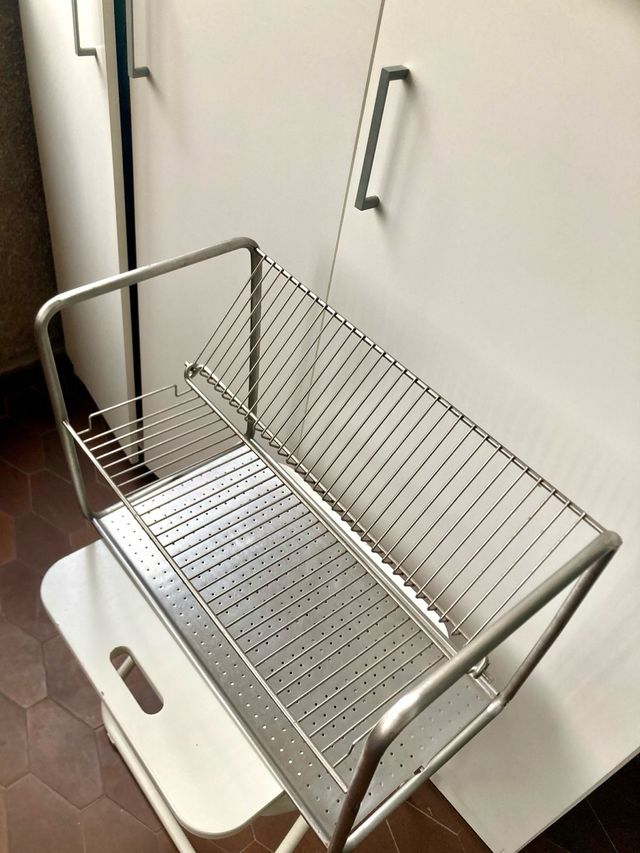 Escurreplatos Acero Inoxidable Ikea como nuevo