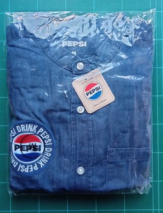 Camisa Denim Pepsi Talla M