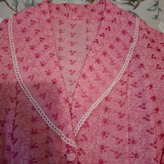 Vestaglia rosa vintage tg 3/4