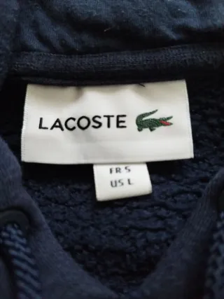 Sudadera Lacoste Azul Marino