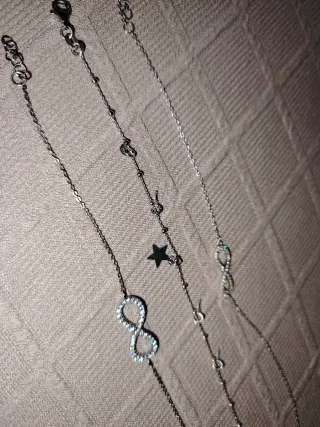 Tre Bracciali, infinito e stelle e lune