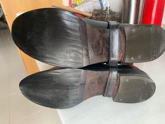 Botas de piel Marisa Rey negras