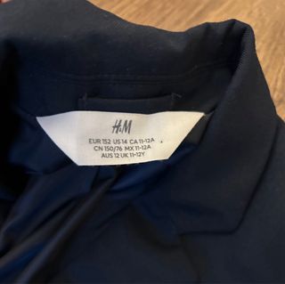 Traje niño azul marino talla 10-12