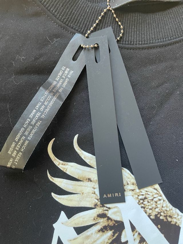 Sudadera Amiri Negra Talla M