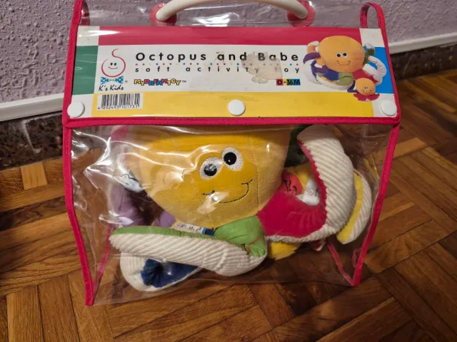 Peluche Pulpo y pulpito bebé K's Kids