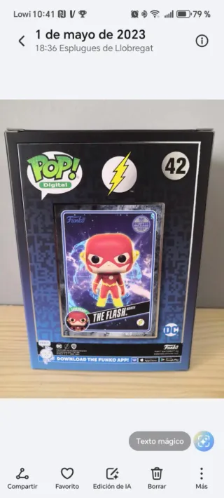 Funko Pop! The Flash Rebirth NFT #42