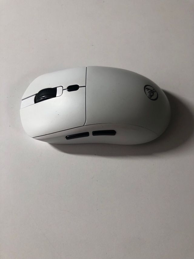 Ratón Gaming HKS T20 Blanco 2.4Ghz USB