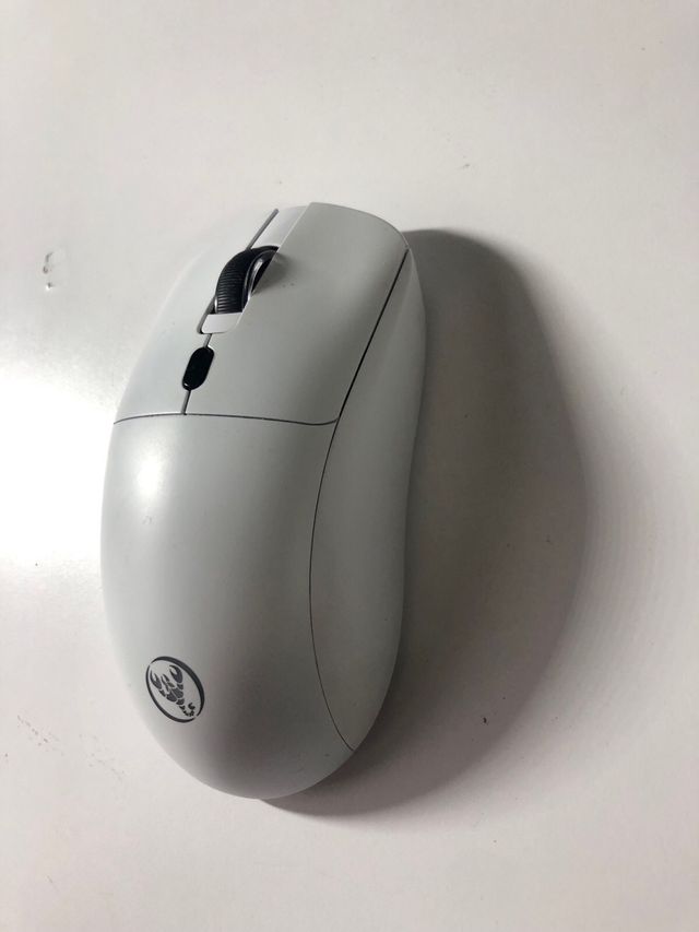 Ratón Gaming HKS T20 Blanco 2.4Ghz USB