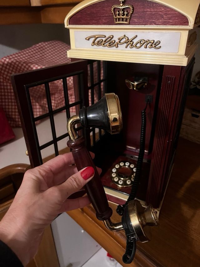 Telefono Vintage Cabina Rossa