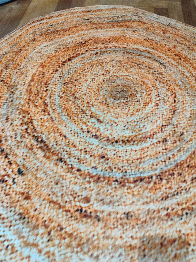 Alfombra redonda para mascotas