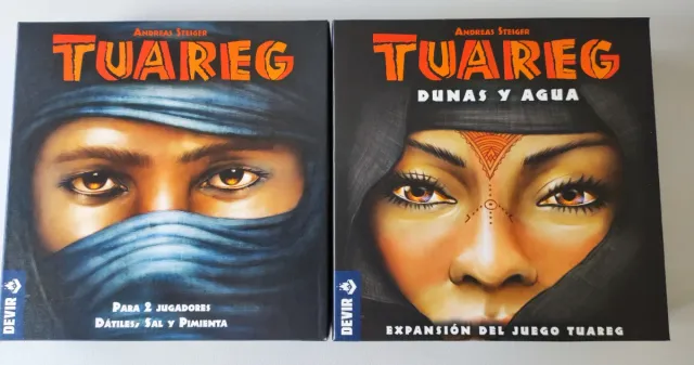 Juego de mesa Tuareg + Expansión Dunas y Agua