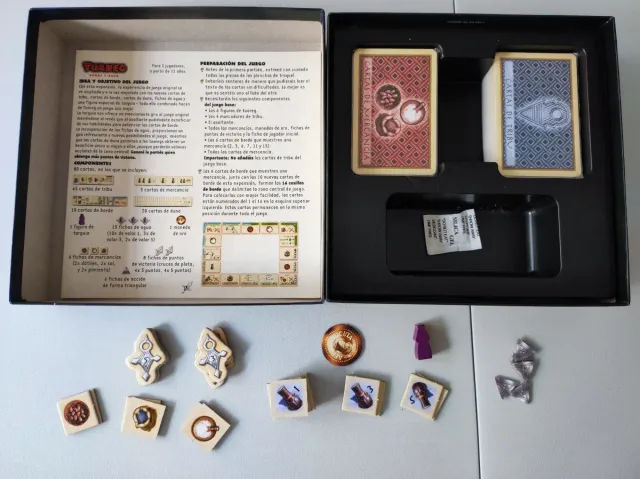 Juego de mesa Tuareg + Expansión Dunas y Agua