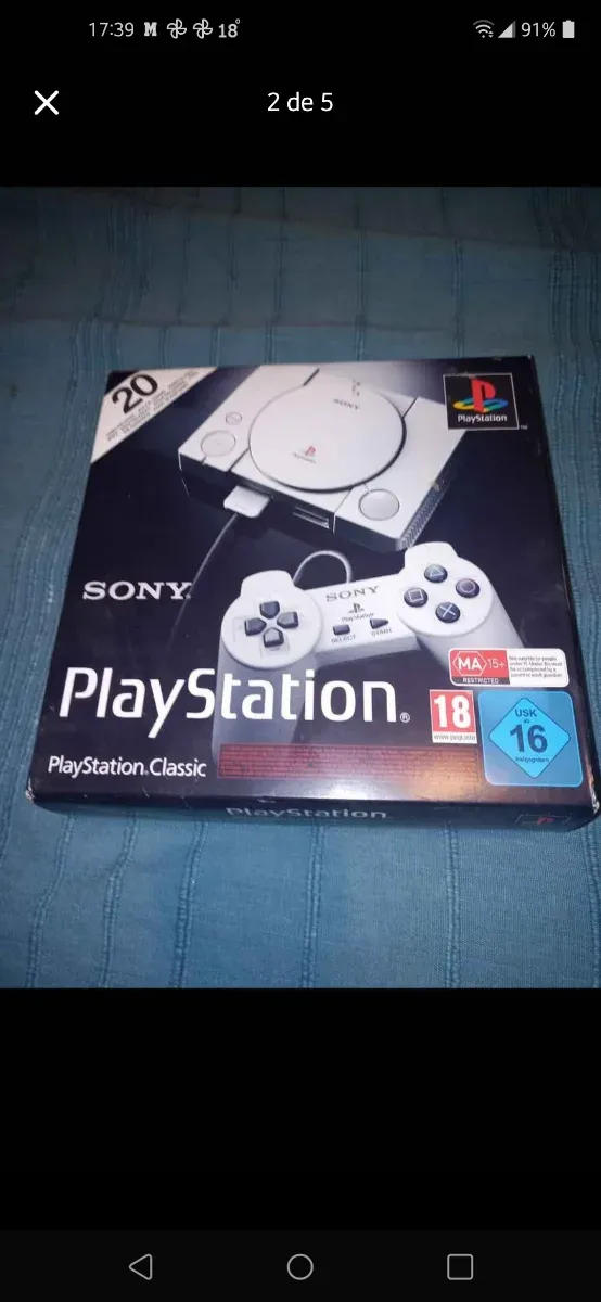 CONSOLA PLAYSTATION1 CLASSIC MINI(NUEVA A ESTRENAR