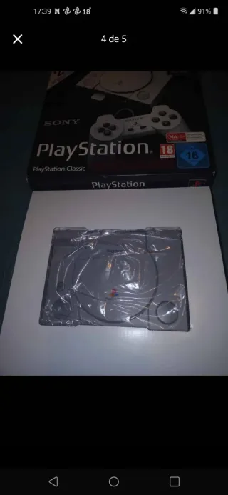 CONSOLA PLAYSTATION1 CLASSIC MINI(NUEVA A ESTRENAR