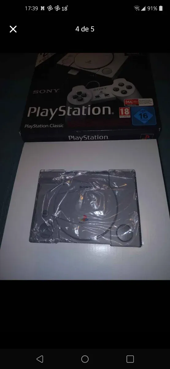 CONSOLA PLAYSTATION1 CLASSIC MINI(NUEVA A ESTRENAR