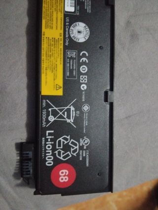Batería Lenovo ThinkPad Li-ion00