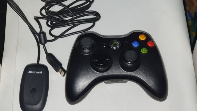 Mando Xbox 360 para PC Microsoft inalambrico.