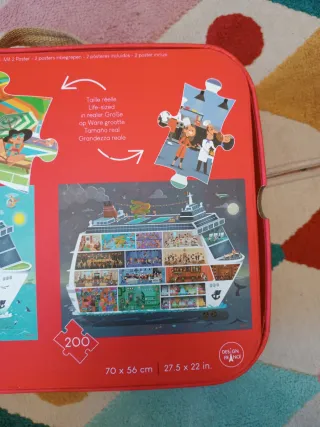 Puzzles Janod 100 y 200 piezas