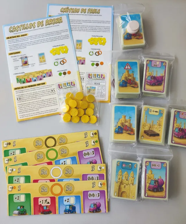 Juego de mesa Castillos de Arena