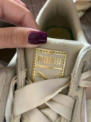 Scarpe Puma Donna Beige Oro
